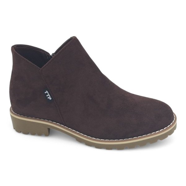 TTP Women Round Toe Ankle Boots with Side Zipper HT241008 - Image 10