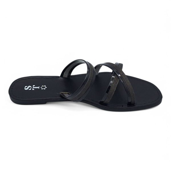 Women's PVC Cross Strap Slide A15-Cross - Image 15