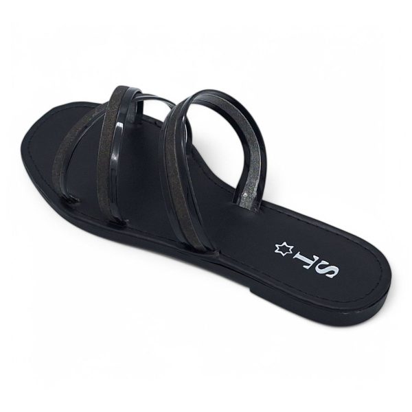Women's PVC Cross Strap Slide A15-Cross - Image 14