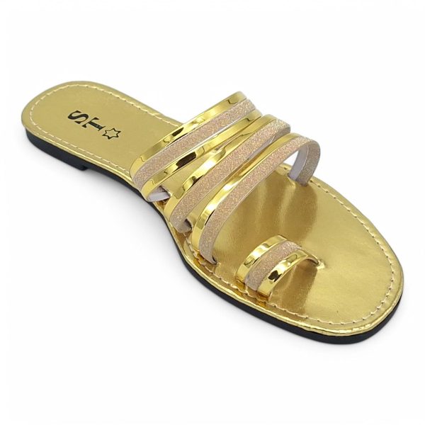 Women's PVC Strappy Slide A15-Toe - Image 22