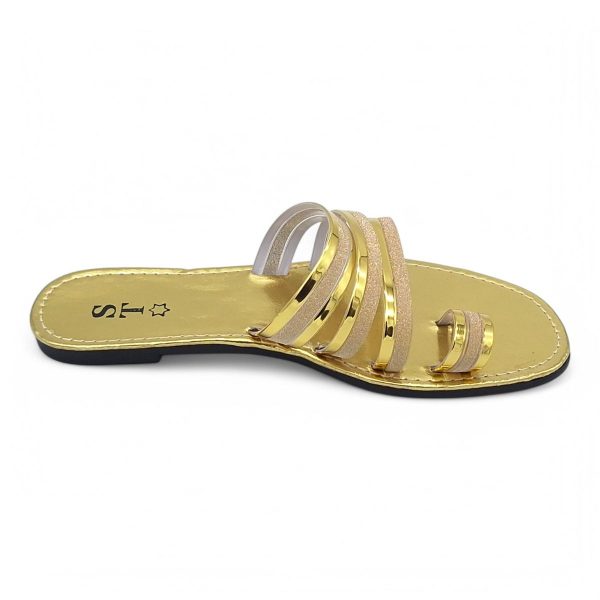 Women's PVC Strappy Slide A15-Toe - Image 21