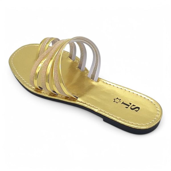 Women's PVC Strappy Slide A15-Toe - Image 20