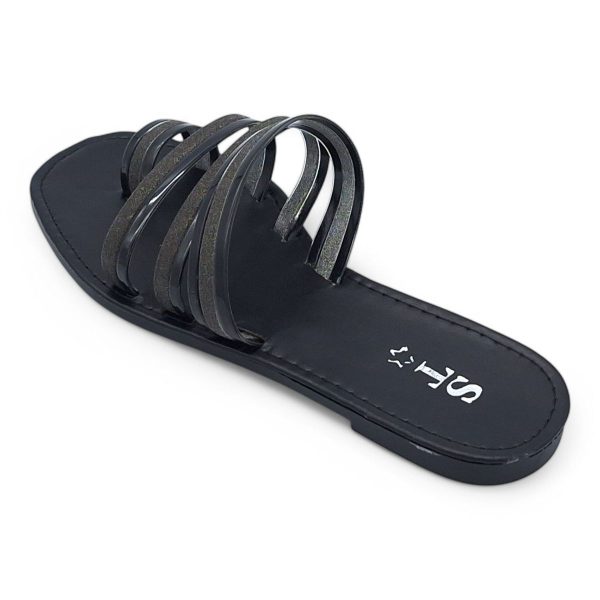 Women's PVC Strappy Slide A15-Toe - Image 14