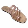 Women's PVC Strappy Slide A15-Toe