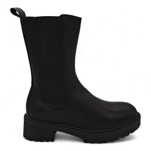 TTP Women's Mid Calf Boot with Elastic side Panel and Zipper HTA06 - Image 13