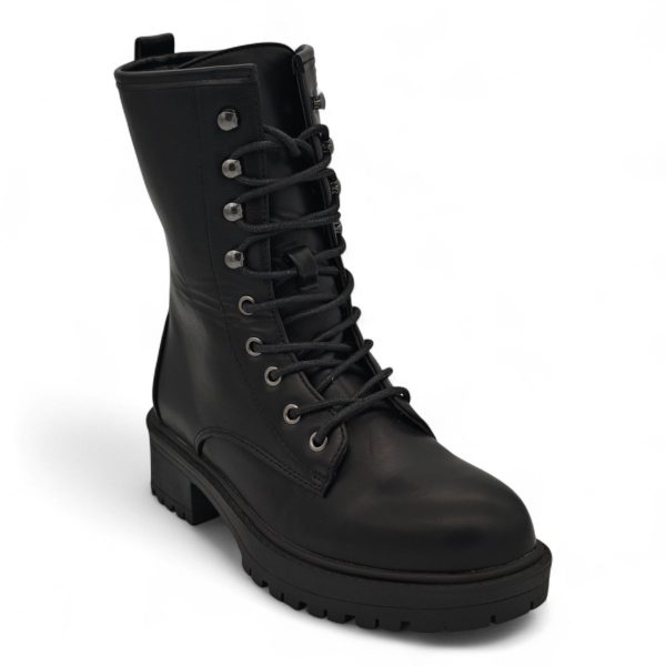 TTP Women's Platform Ankle Boots with Lace and Side Zipper HTA09 - Image 6