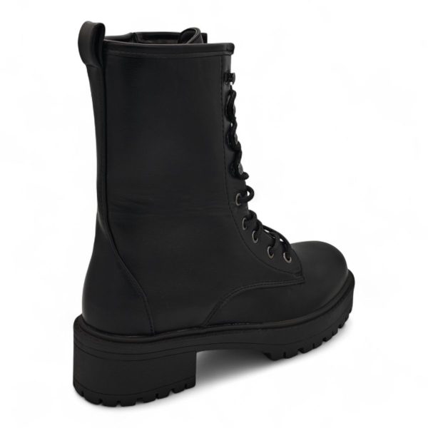 TTP Women's Platform Ankle Boots with Lace and Side Zipper HTA09 - Image 3
