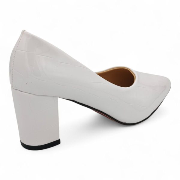 TTP Patent PU Block Heel with Croc Embossed HTG-06 - Image 25