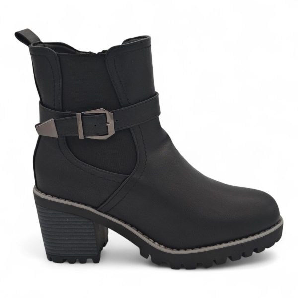 TTP Women's Ankle Boots with Elastic side and Side Zipper HTM-3 - Image 2