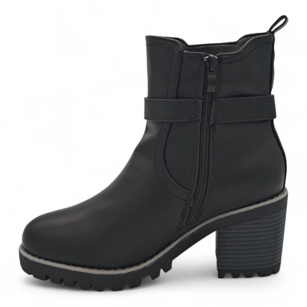 TTP Women's Ankle Boots with Elastic side and Side Zipper HTM-3 - Image 16