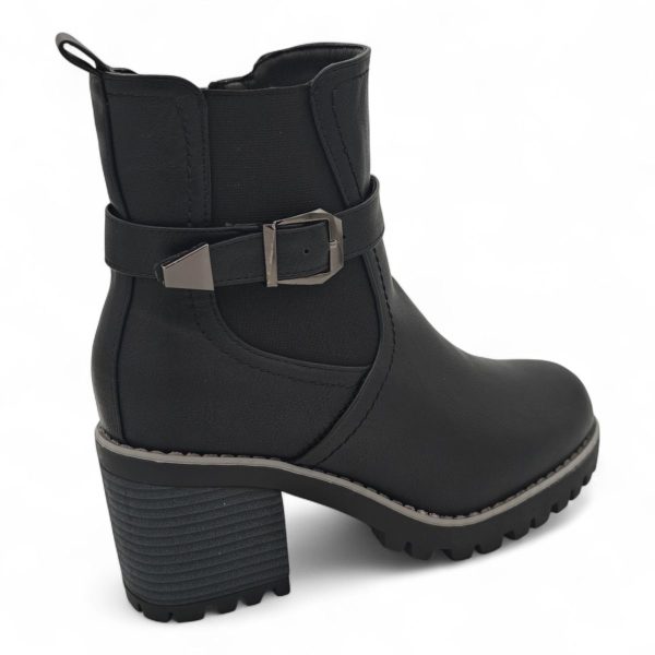 TTP Women's Ankle Boots with Elastic side and Side Zipper HTM-3 - Image 15