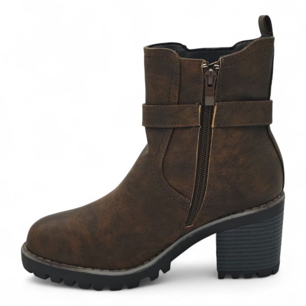TTP Women's Ankle Boots with Elastic side and Side Zipper HTM-3 - Image 10