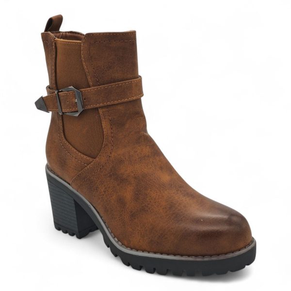 TTP Women's Ankle Boots with Elastic side and Side Zipper HTM-3 - Image 6