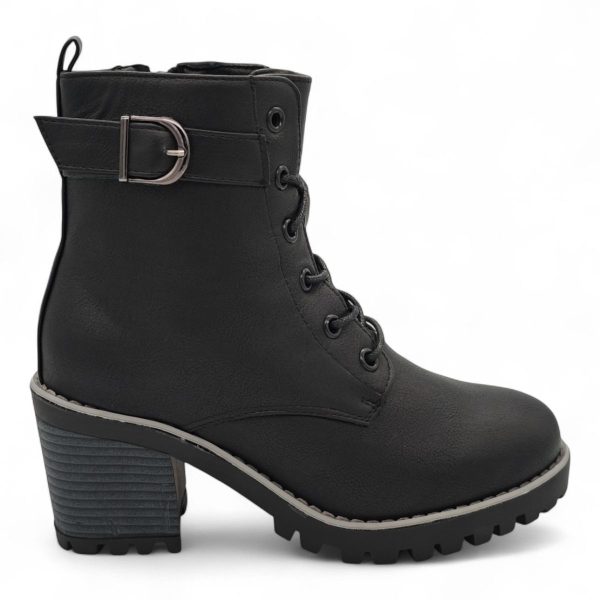 TTP Women's Lace up Ankle Boots with Side Zipper HTM-5 - Image 19