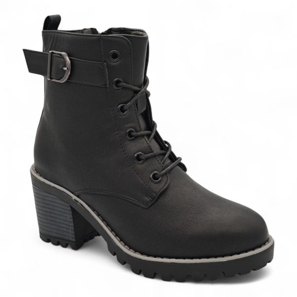 TTP Women's Lace up Ankle Boots with Side Zipper HTM-5 - Image 18
