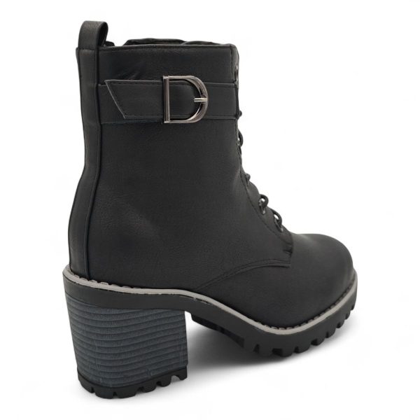 TTP Women's Lace up Ankle Boots with Side Zipper HTM-5 - Image 14