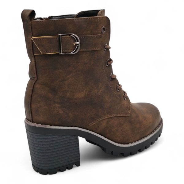 TTP Women's Lace up Ankle Boots with Side Zipper HTM-5 - Image 8