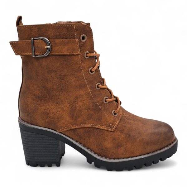 TTP Women's Lace up Ankle Boots with Side Zipper HTM-5 - Image 7