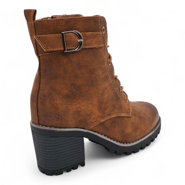 TTP Women's Lace up Ankle Boots with Side Zipper HTM-5 - Image 2