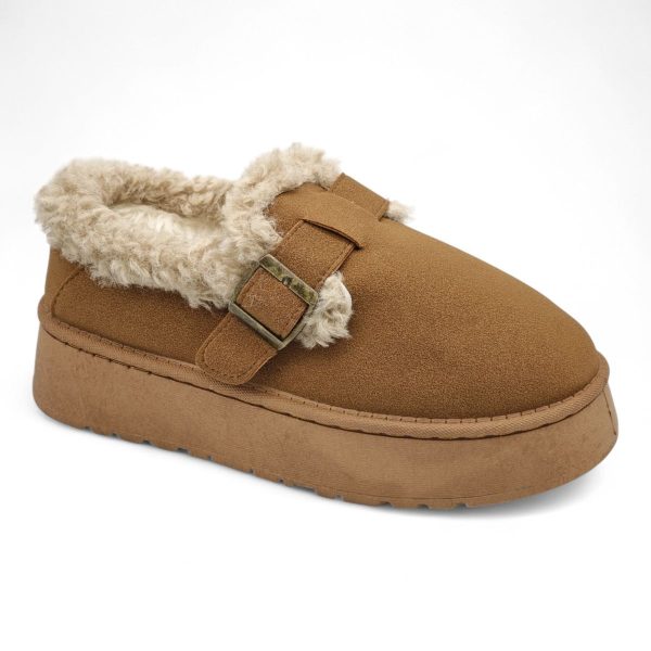 TTP Women's Cosy Slip-on with Faux Fur Lining K-11 - Image 12