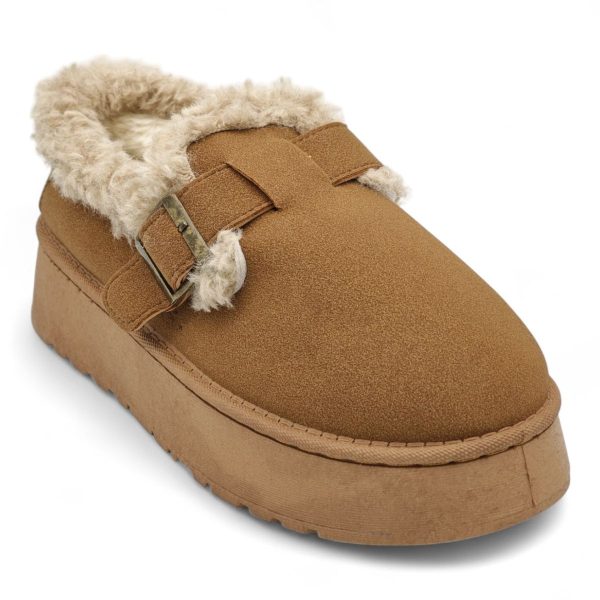 TTP Women's Cosy Slip-on with Faux Fur Lining K-11 - Image 11