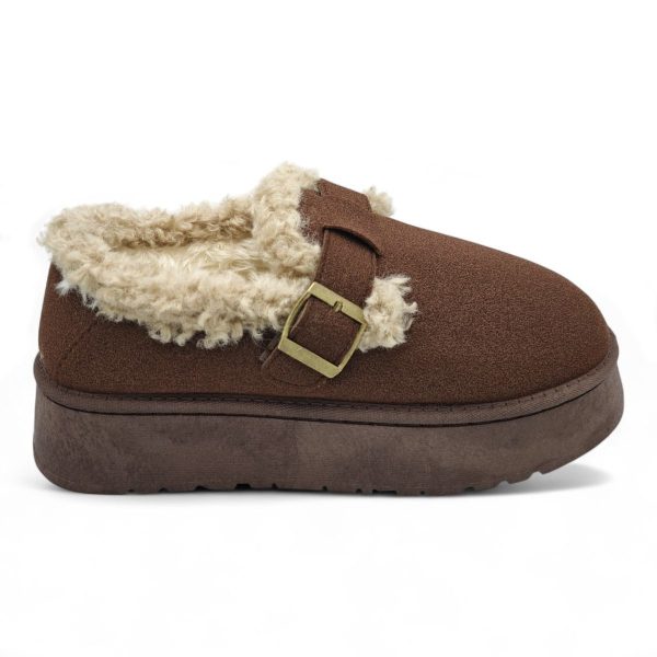 TTP Women's Cosy Slip-on with Faux Fur Lining K-11 - Image 7