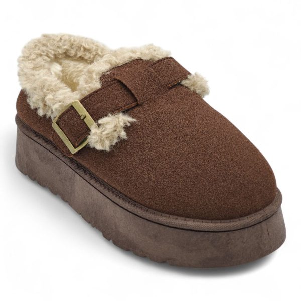 TTP Women's Cosy Slip-on with Faux Fur Lining K-11 - Image 5