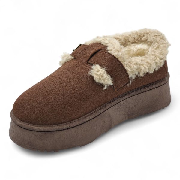 TTP Women's Cosy Slip-on with Faux Fur Lining K-11 - Image 4