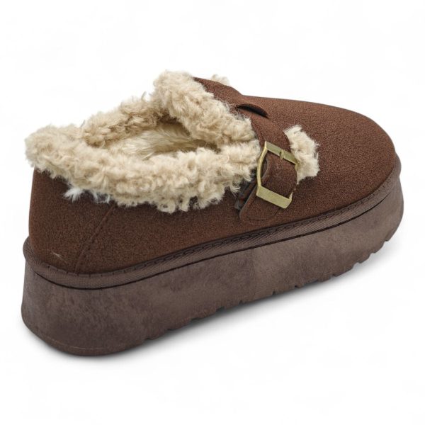 TTP Women's Cosy Slip-on with Faux Fur Lining K-11 - Image 2
