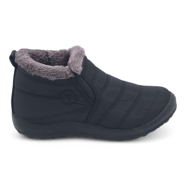 TTP Women Pull On Polar Ankle Boots With Fur Lining M351 - Image 2