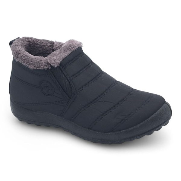 TTP Women Pull On Polar Ankle Boots With Fur Lining M351 - Image 19