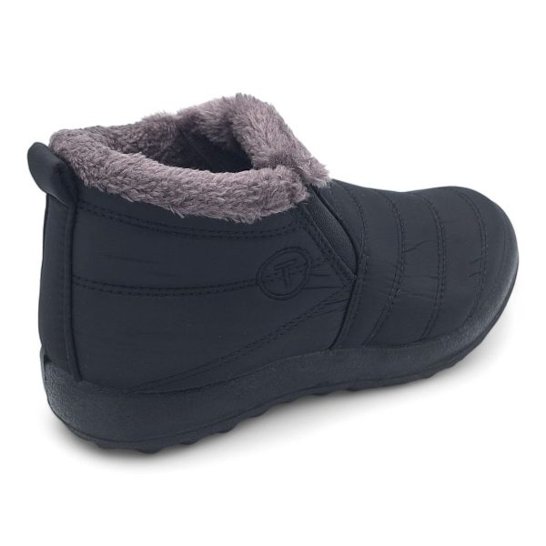 TTP Women Pull On Polar Ankle Boots With Fur Lining M351 - Image 15