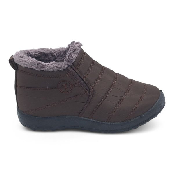 TTP Women Pull On Polar Ankle Boots With Fur Lining M351 - Image 14