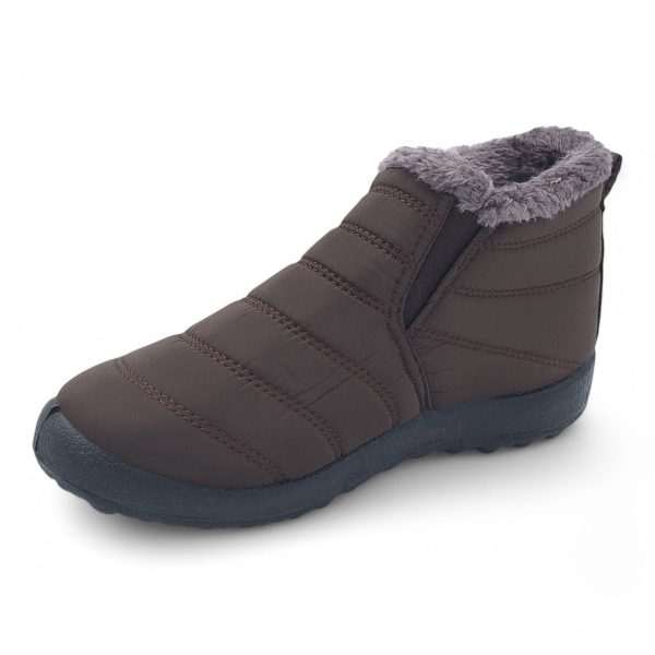 TTP Women Pull On Polar Ankle Boots With Fur Lining M351 - Image 11