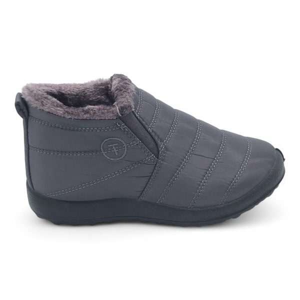 TTP Women Pull On Polar Ankle Boots With Fur Lining M351 - Image 8