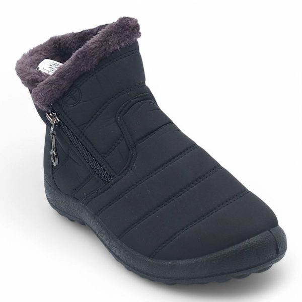TTP Women Polar Ankle Boot with Side Zipper and Fur Lining M550 - Image 17