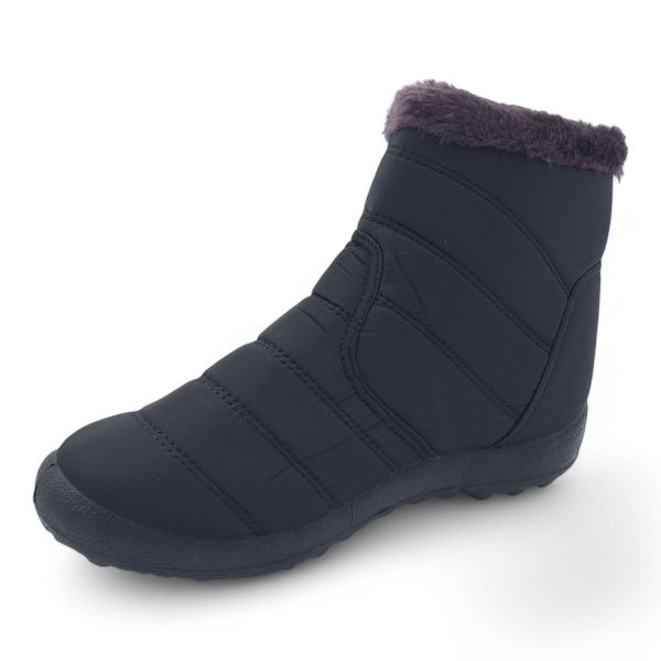 TTP Women Polar Ankle Boot with Side Zipper and Fur Lining M550 - Image 16