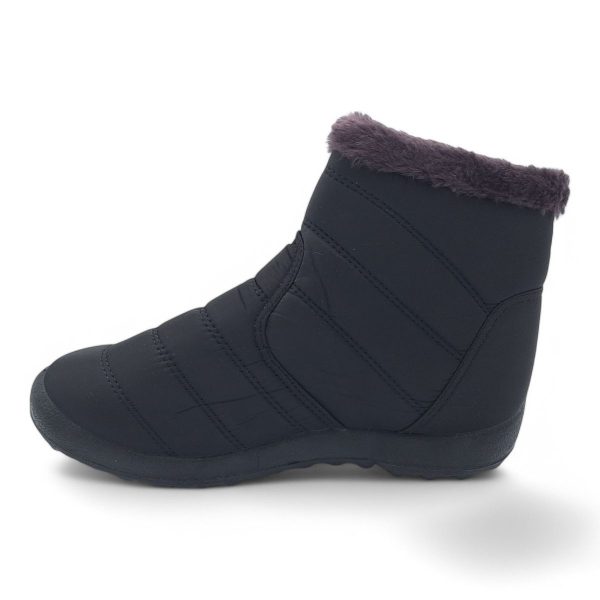 TTP Women Polar Ankle Boot with Side Zipper and Fur Lining M550 - Image 15