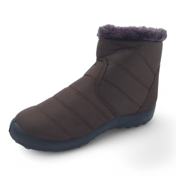 TTP Women Polar Ankle Boot with Side Zipper and Fur Lining M550 - Image 11