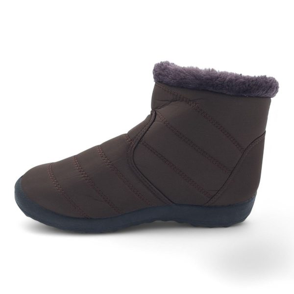 TTP Women Polar Ankle Boot with Side Zipper and Fur Lining M550 - Image 10