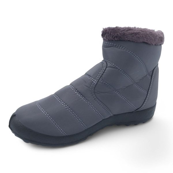 TTP Women Polar Ankle Boot with Side Zipper and Fur Lining M550 - Image 5