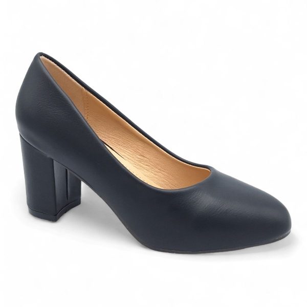 TTP Women Elegant PU Block Heels JSF78 - Image 32