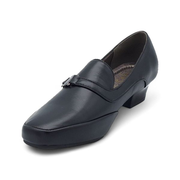 TTP Women Square Toe PU Block Heels - Image 5
