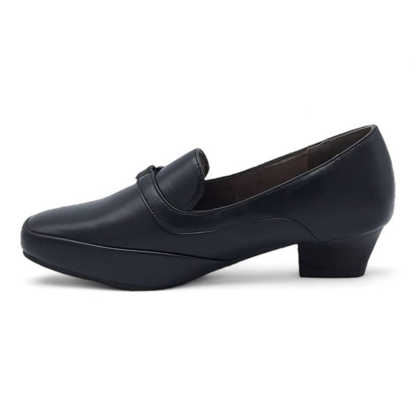 TTP Women Square Toe PU Block Heels - Image 3