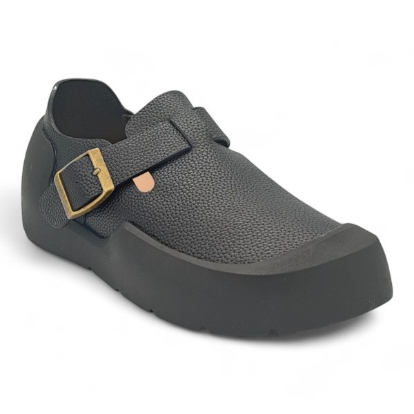 TTP Platform Terra Textured Mary Jane BKHT02