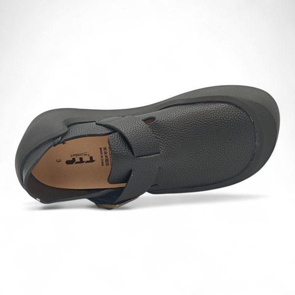 TTP Platform Terra Textured Mary Jane BKHT02 - Image 8