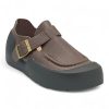 TTP Women's Moccasin-Styled Mary Jane Platform Casual Shoe BKHT03