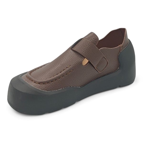 TTP Women's Moccasin-Styled Mary Jane Platform Casual Shoe BKHT03 - Image 5