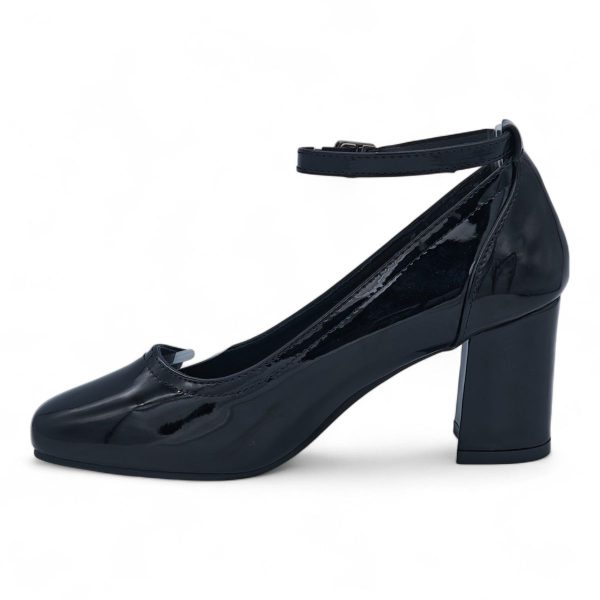 TTP Women's Patent Block Heel L1059-1 - Image 9
