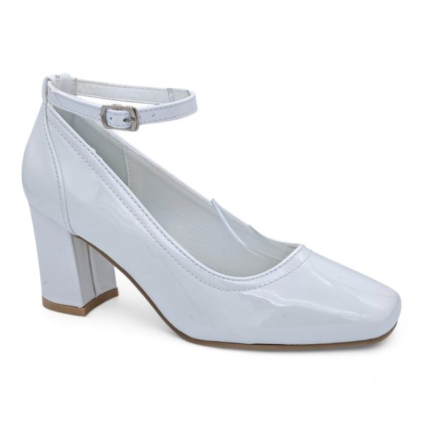 TTP Women's Patent Block Heel L1059-1 - Image 7
